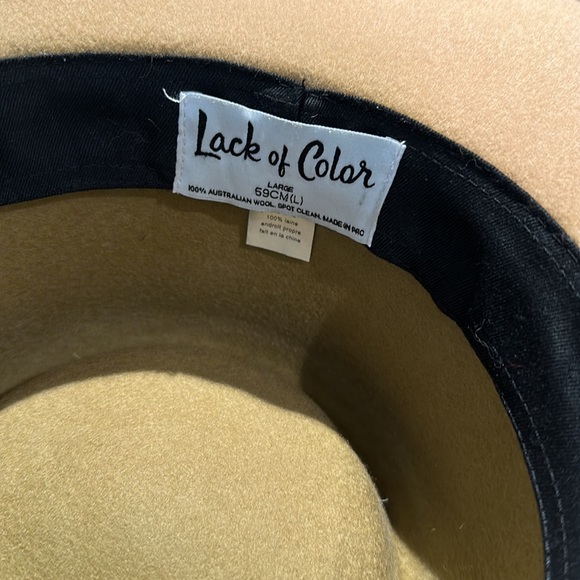 COPY - Lack of Color Caramel Rancher Wool Hat - Picture 5 of 5